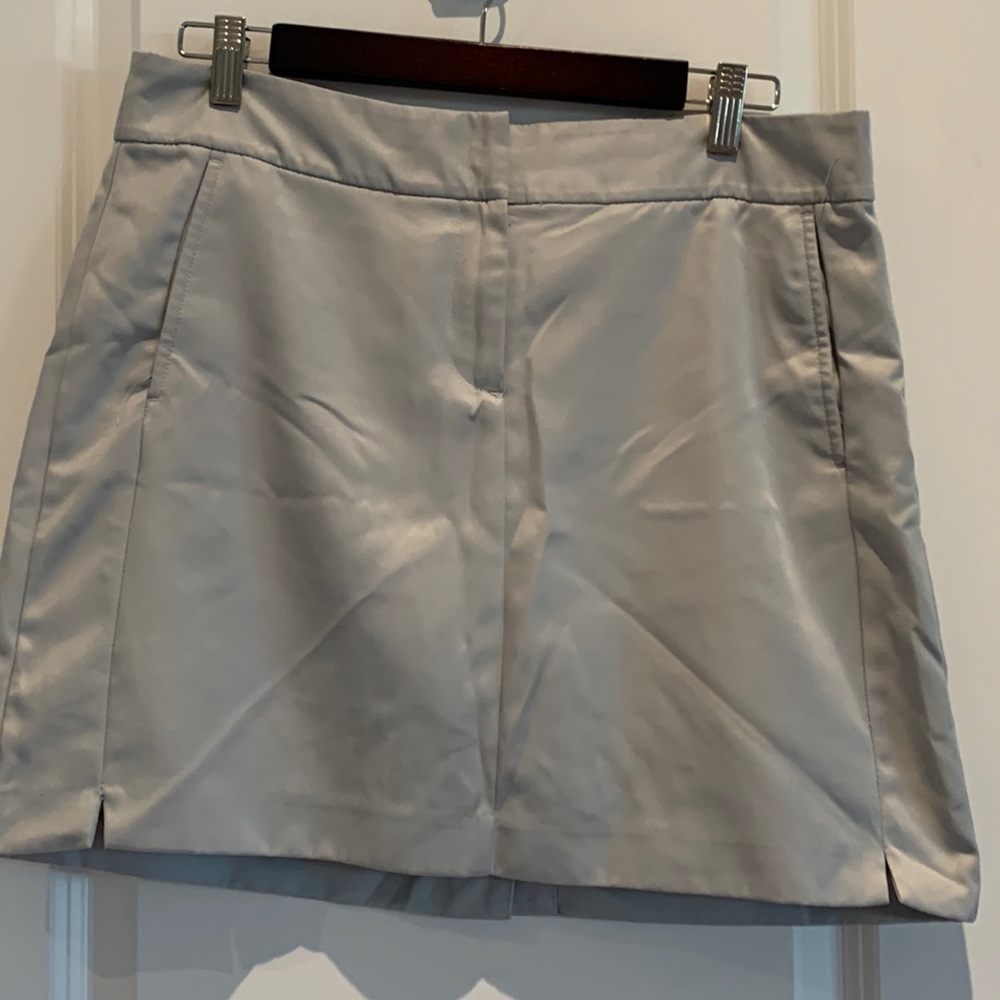 Grey golf skort